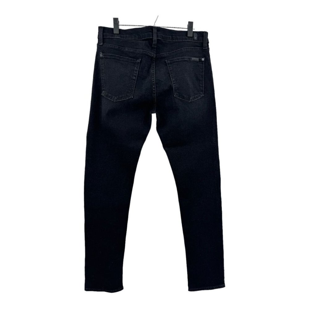 7 For All Mankind Paxtyn Slim Skinny Jeans 34x33 NWT - Picture 4 of 8